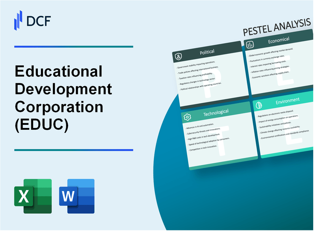 Educational Development Corporation (EDUC) PESTLE Analysis