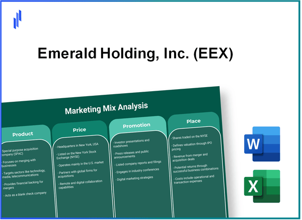 Marketing Mix Analysis of Emerald Holding, Inc. (EEX)