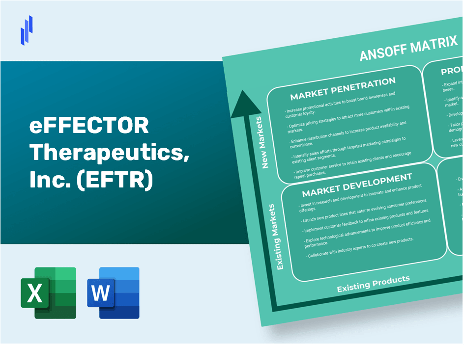 eFFECTOR Therapeutics, Inc. (EFTR)Ansoff Matrix