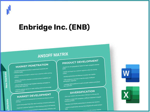 Enbridge Inc. (ENB)Ansoff Matrix