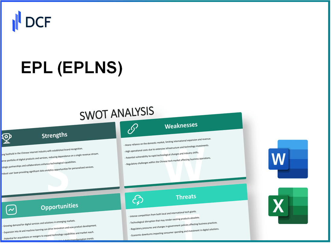 EPL Limited (EPL.NS): SWOT Analysis