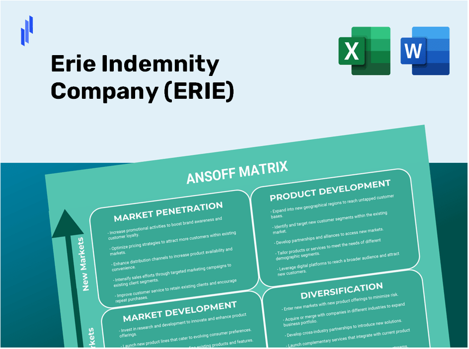 Erie Indemnity Company (ERIE)Ansoff Matrix