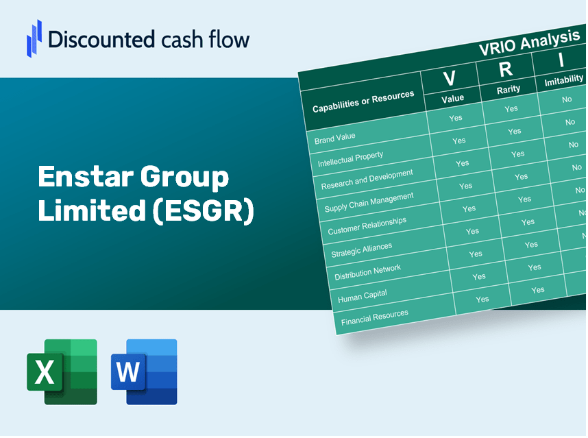 Enstar Group Limited (ESGR) VRIO Analysis