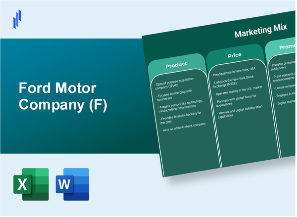 Marketing Mix Analysis of Ford Motor Company (F)