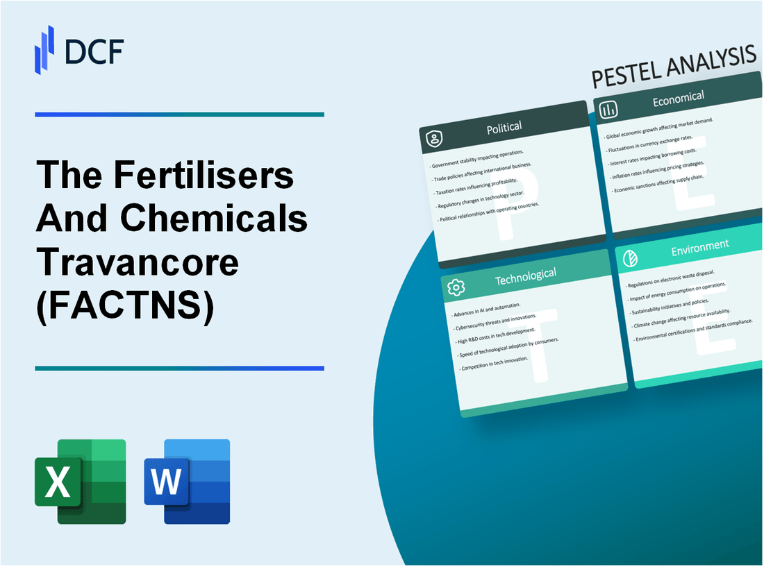 The Fertilisers And Chemicals Travancore Limited (FACT.NS): PESTEL Analysis