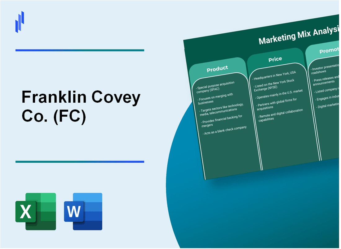 Marketing Mix Analysis of Franklin Covey Co. (FC)