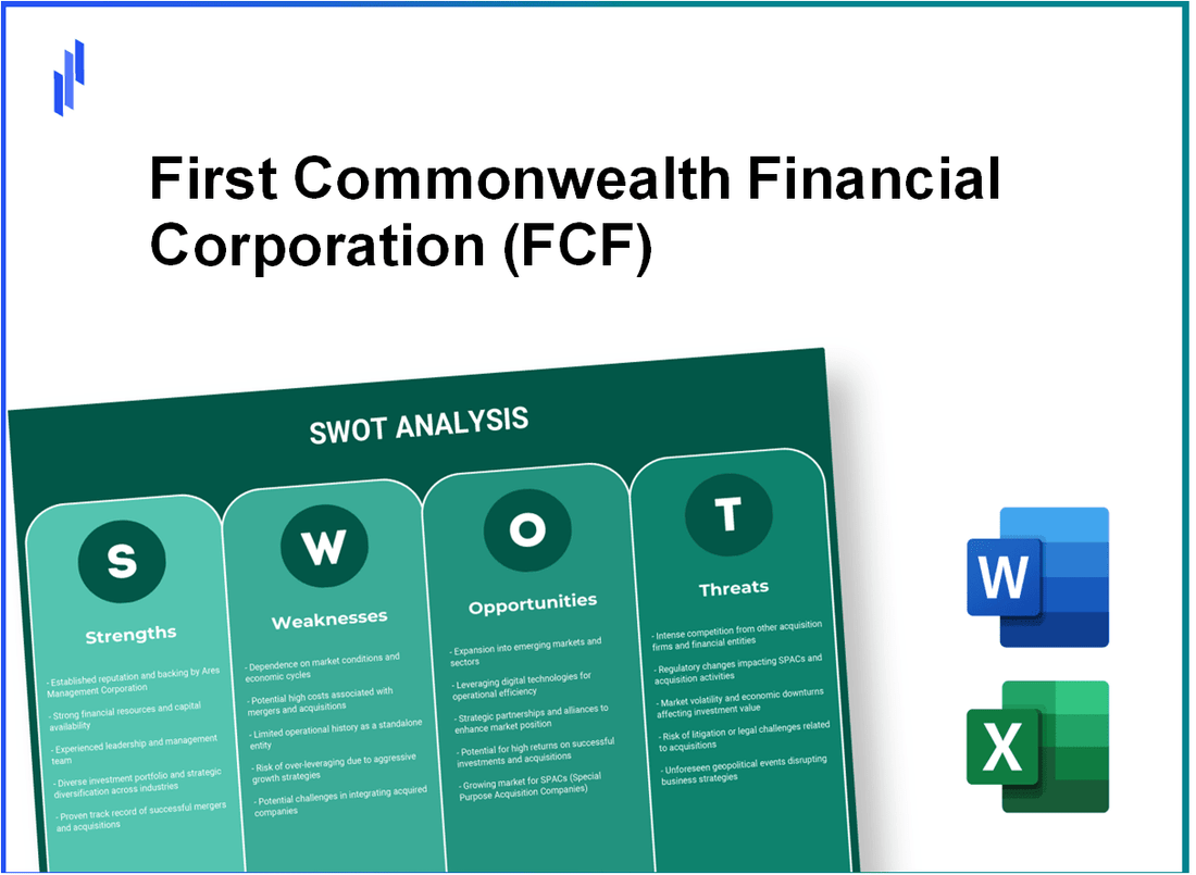 First Commonwealth Financial Corporation (FCF) SWOT Analysis