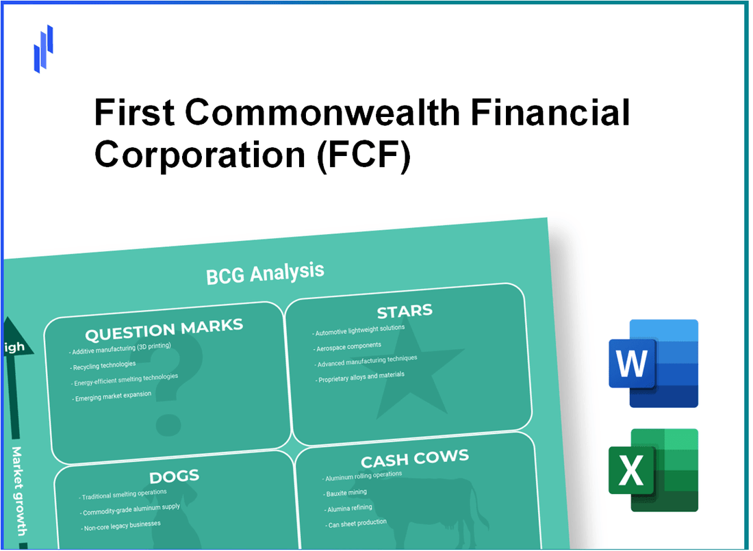 First Commonwealth Financial Corporation (FCF) BCG Matrix Analysis