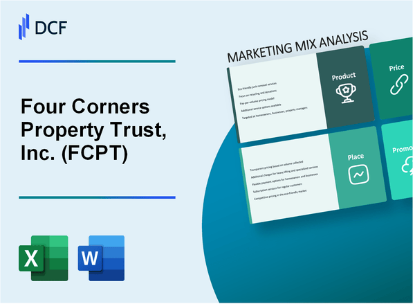 Four Corners Property Trust, Inc. (FCPT) Marketing Mix