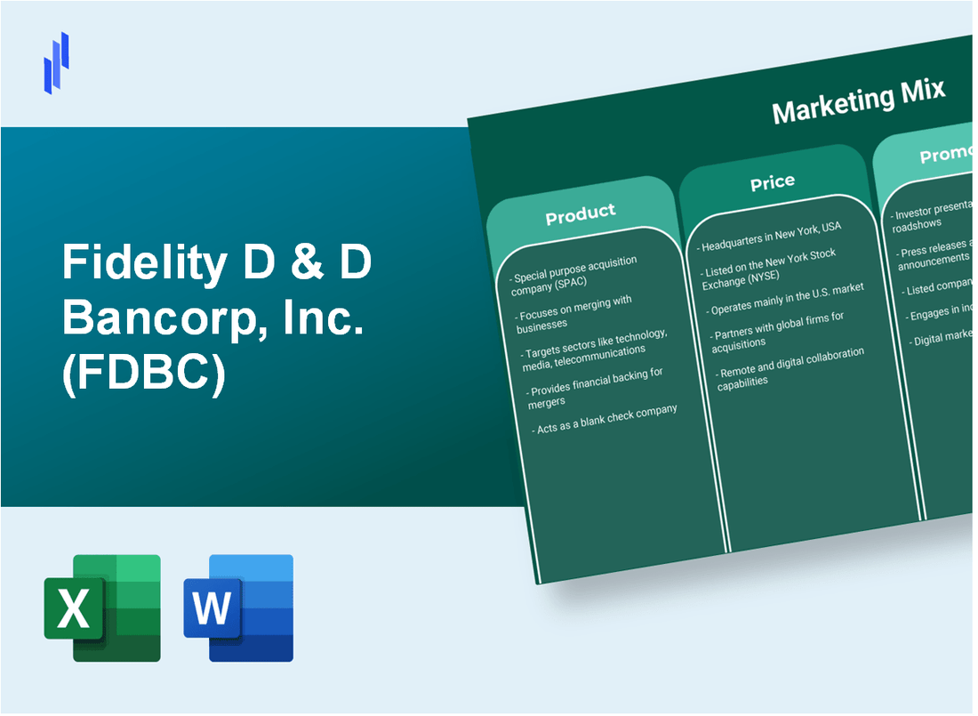 Marketing Mix Analysis of Fidelity D & D Bancorp, Inc. (FDBC)