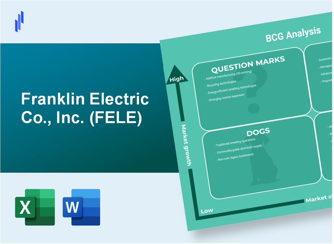 Franklin Electric Co., Inc. (FELE) BCG Matrix Analysis