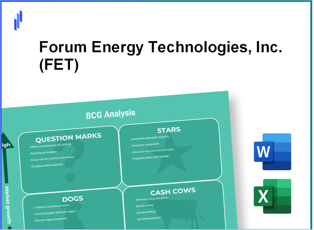 Forum Energy Technologies, Inc. (FET) BCG Matrix Analysis