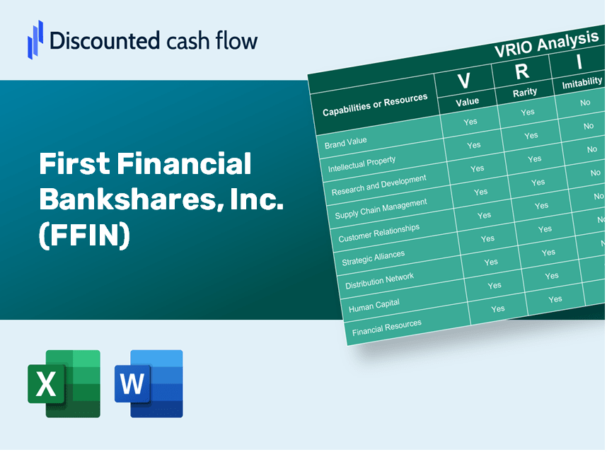 First Financial Bankshares, Inc. (FFIN) VRIO Analysis