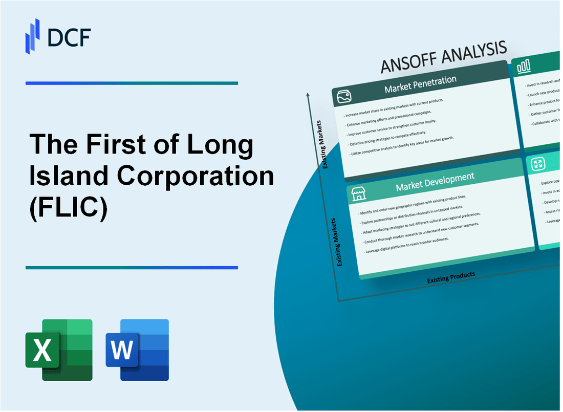 The First of Long Island Corporation (FLIC) ANSOFF Matrix