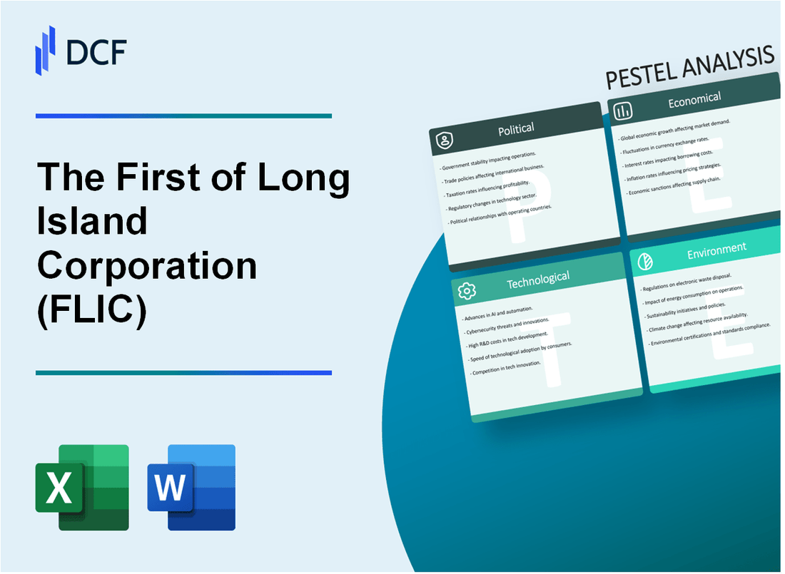 The First of Long Island Corporation (FLIC) PESTLE Analysis