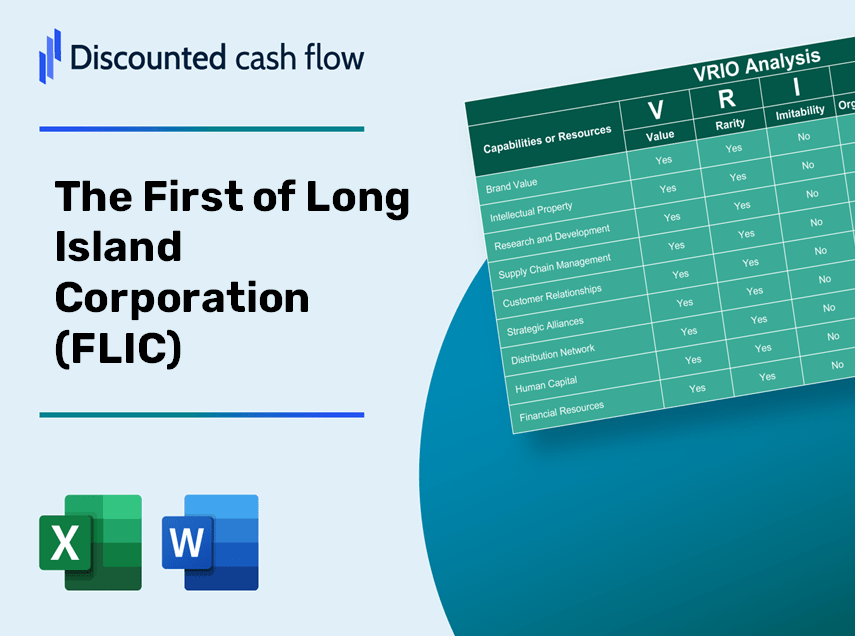 The First of Long Island Corporation (FLIC) VRIO Analysis