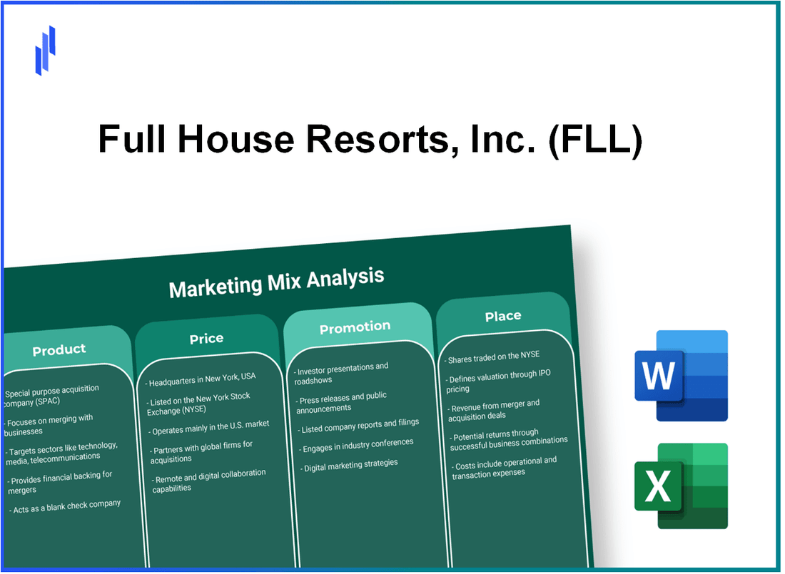 Marketing Mix Analysis of Full House Resorts, Inc. (FLL)