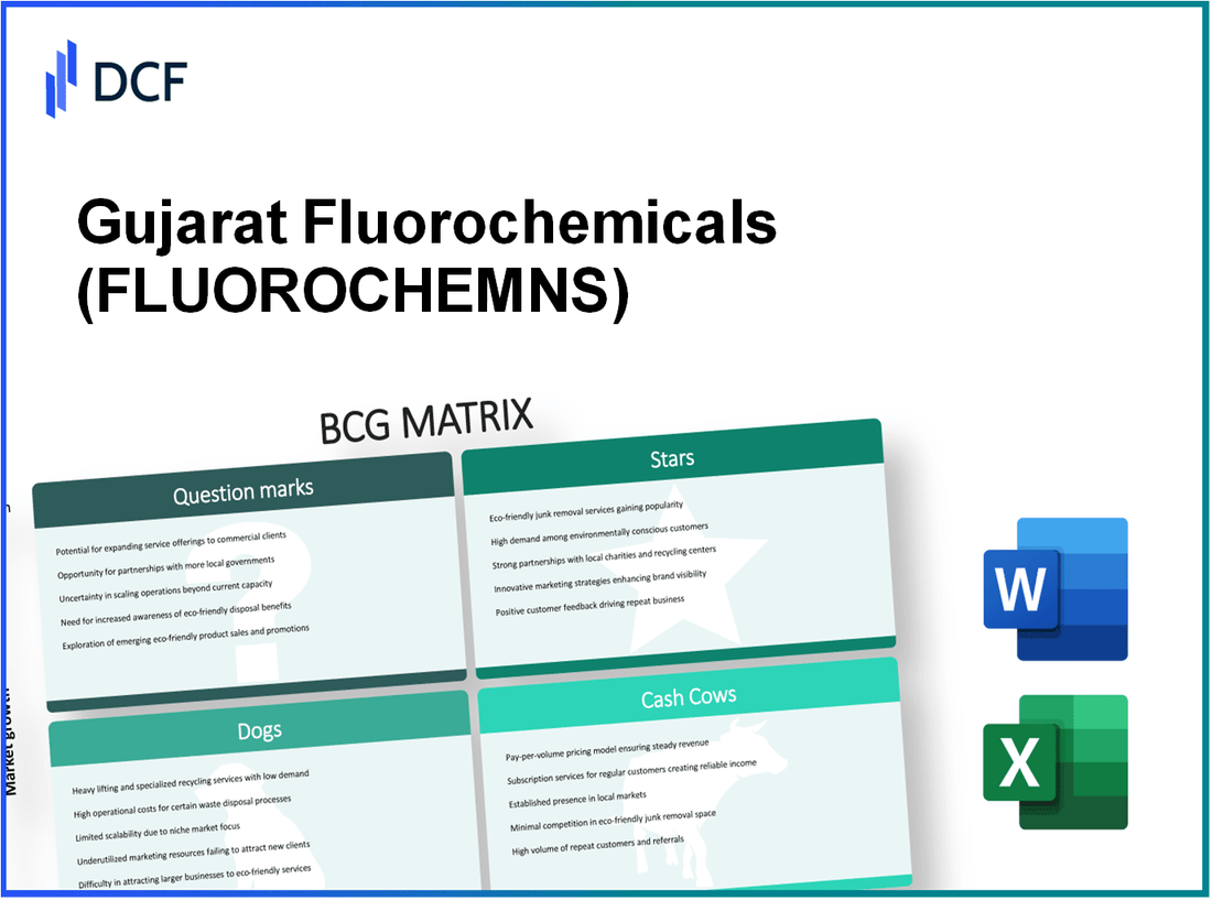 Gujarat Fluorochemicals Limited (FLUOROCHEM.NS): BCG Matrix