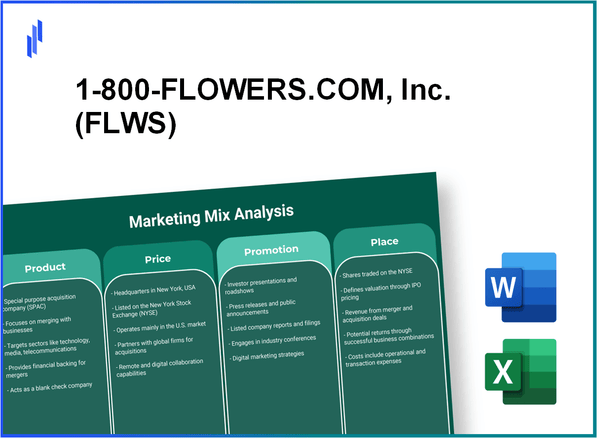 Marketing Mix Analysis of 1-800-FLOWERS.COM, Inc. (FLWS)