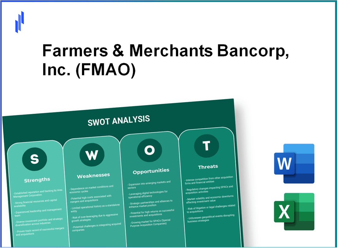 Farmers & Merchants Bancorp, Inc. (FMAO) SWOT Analysis