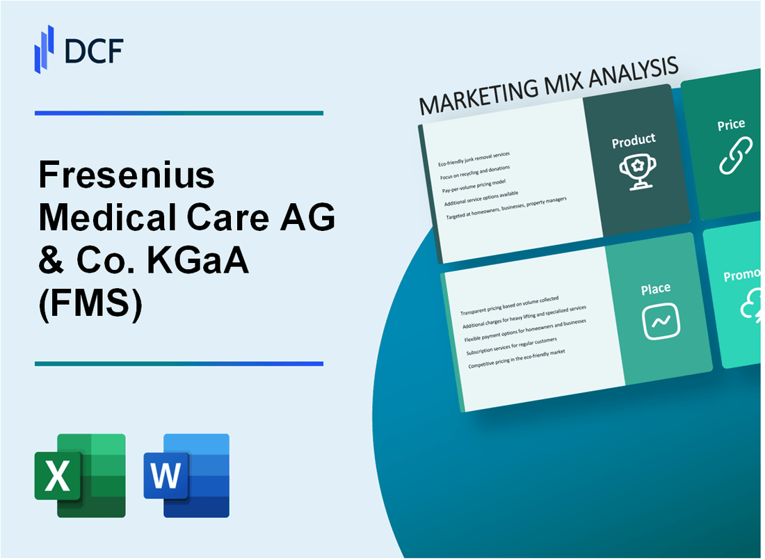 Fresenius Medical Care AG & Co. KGaA (FMS) Marketing Mix