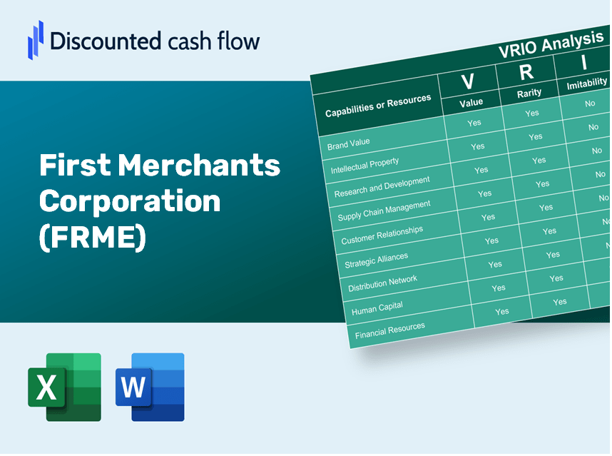 First Merchants Corporation (FRME) VRIO Analysis