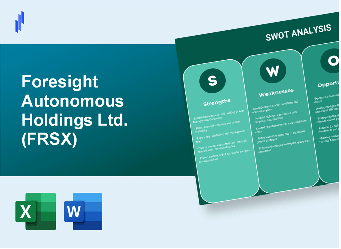 Foresight Autonomous Holdings Ltd. (FRSX) SWOT Analysis