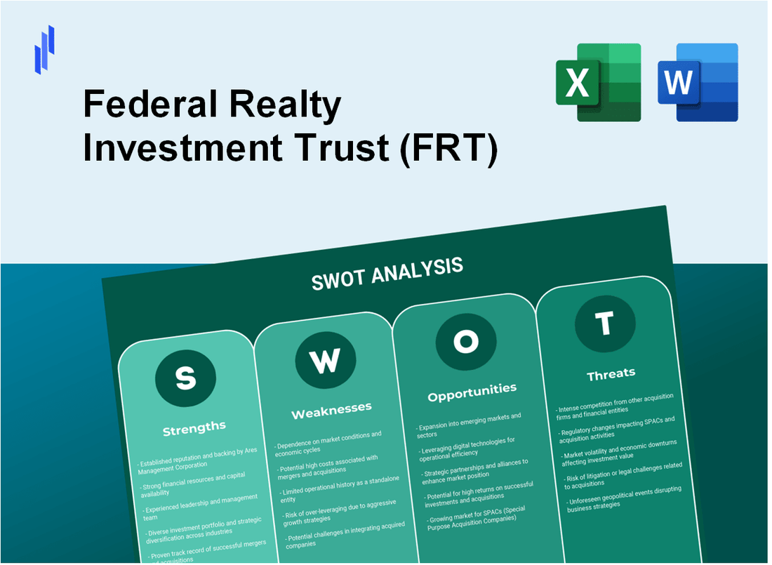 Federal Realty Investment Trust (FRT) SWOT Analysis