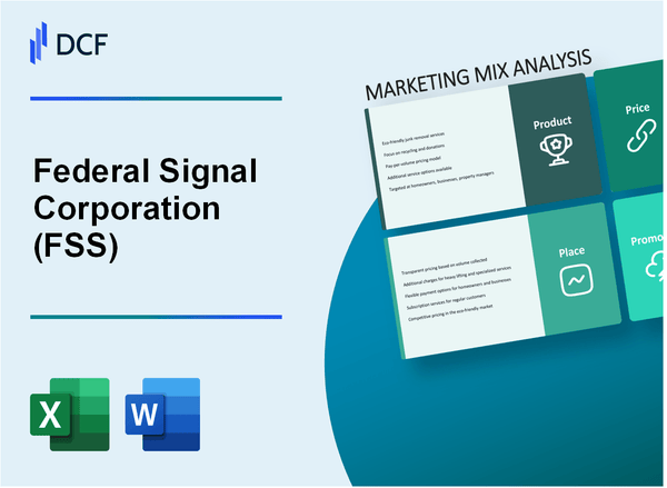 Federal Signal Corporation (FSS) Marketing Mix