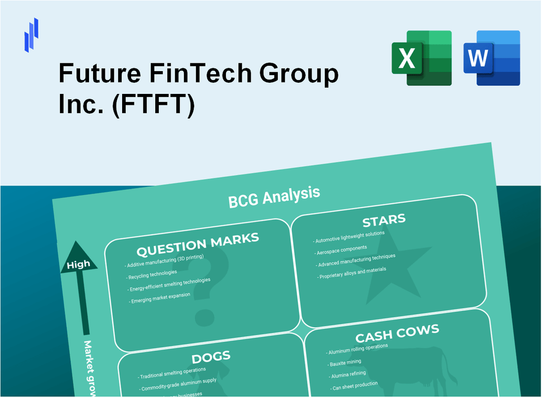 Future FinTech Group Inc. (FTFT) BCG Matrix Analysis