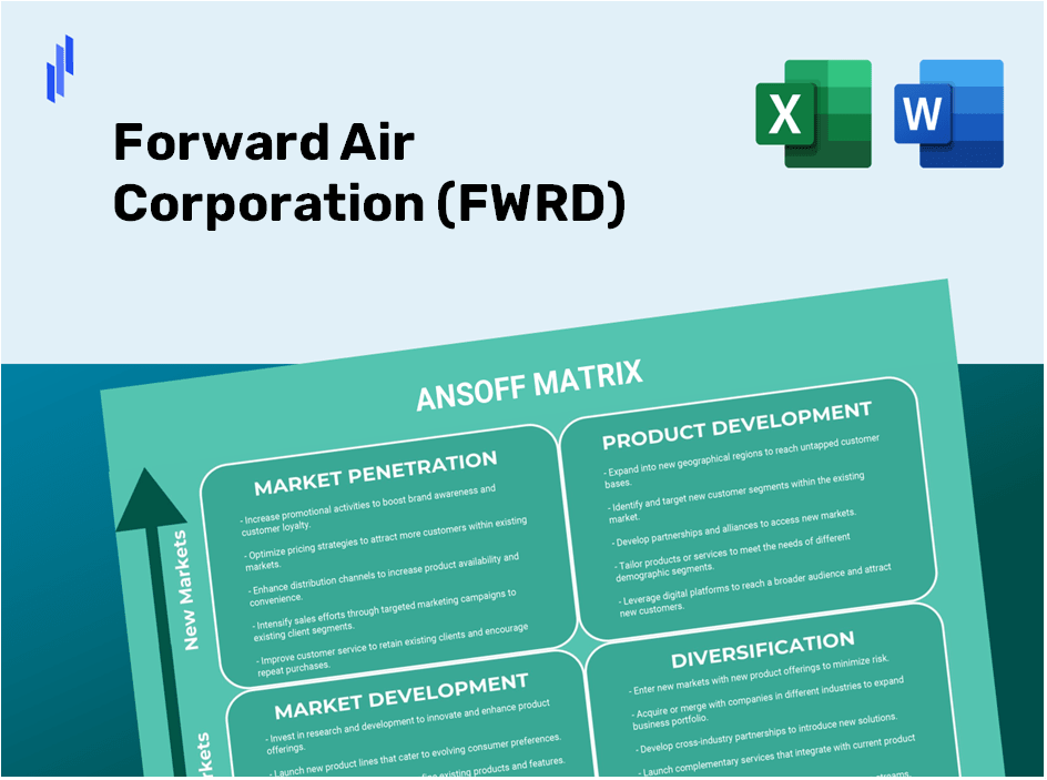 Forward Air Corporation (FWRD) ANSOFF Matrix