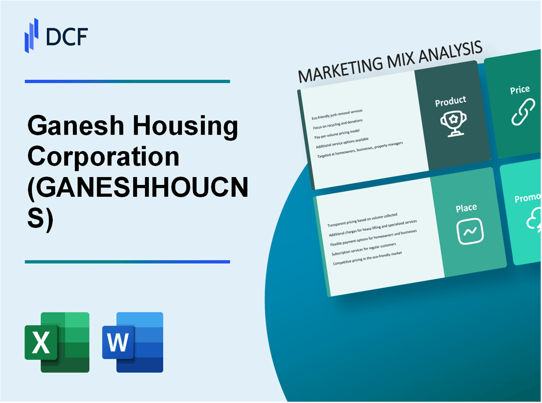 Ganesh Housing Corporation Limited (GANESHHOUC.NS): Marketing Mix Analysis