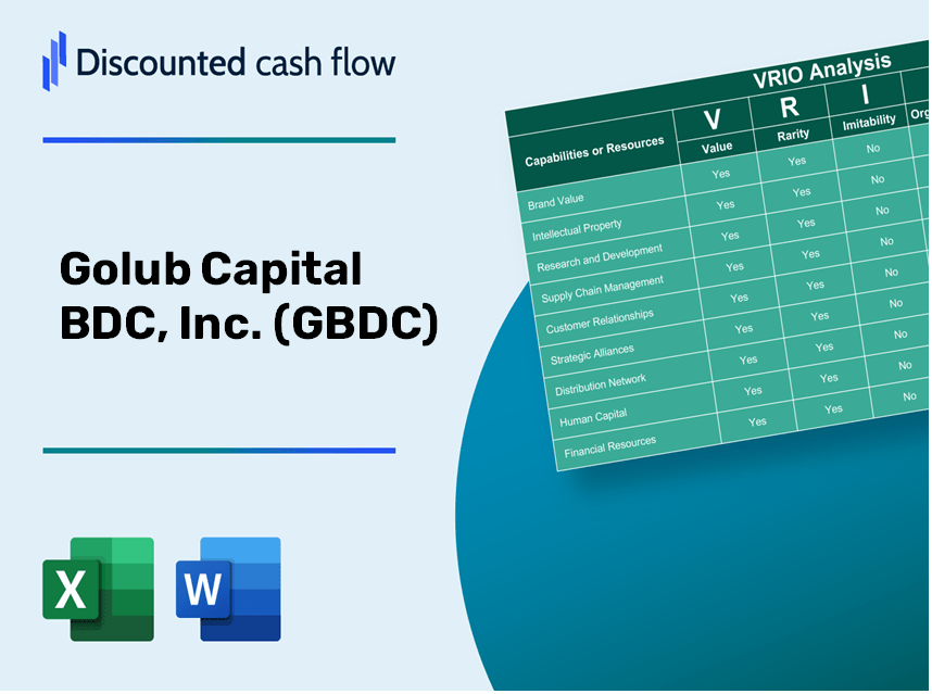 Golub Capital BDC, Inc. (GBDC) VRIO Analysis