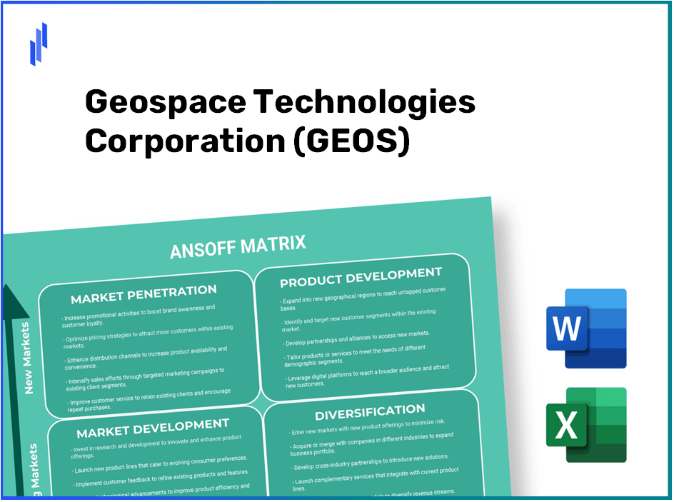 Geospace Technologies Corporation (GEOS)Ansoff Matrix