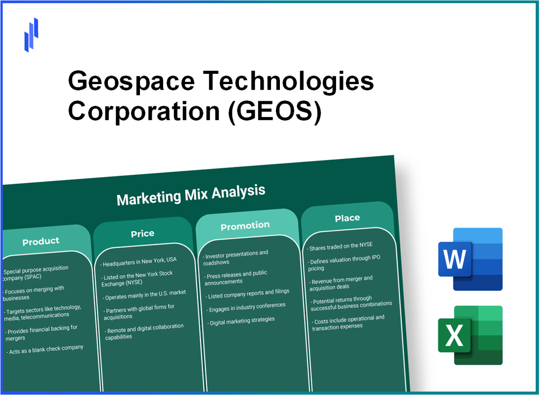 Marketing Mix Analysis of Geospace Technologies Corporation (GEOS)