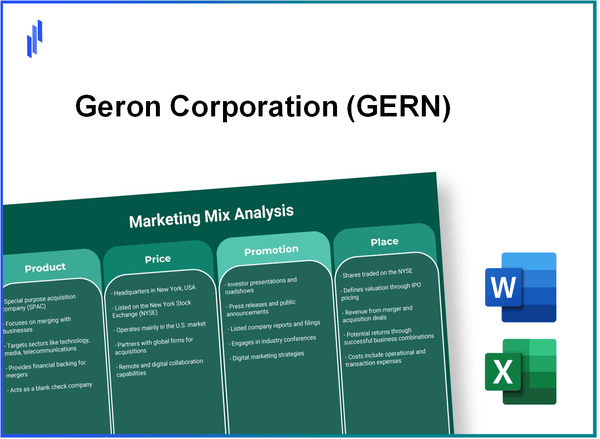 Marketing Mix Analysis of Geron Corporation (GERN)