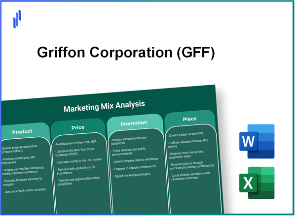 Marketing Mix Analysis of Griffon Corporation (GFF)