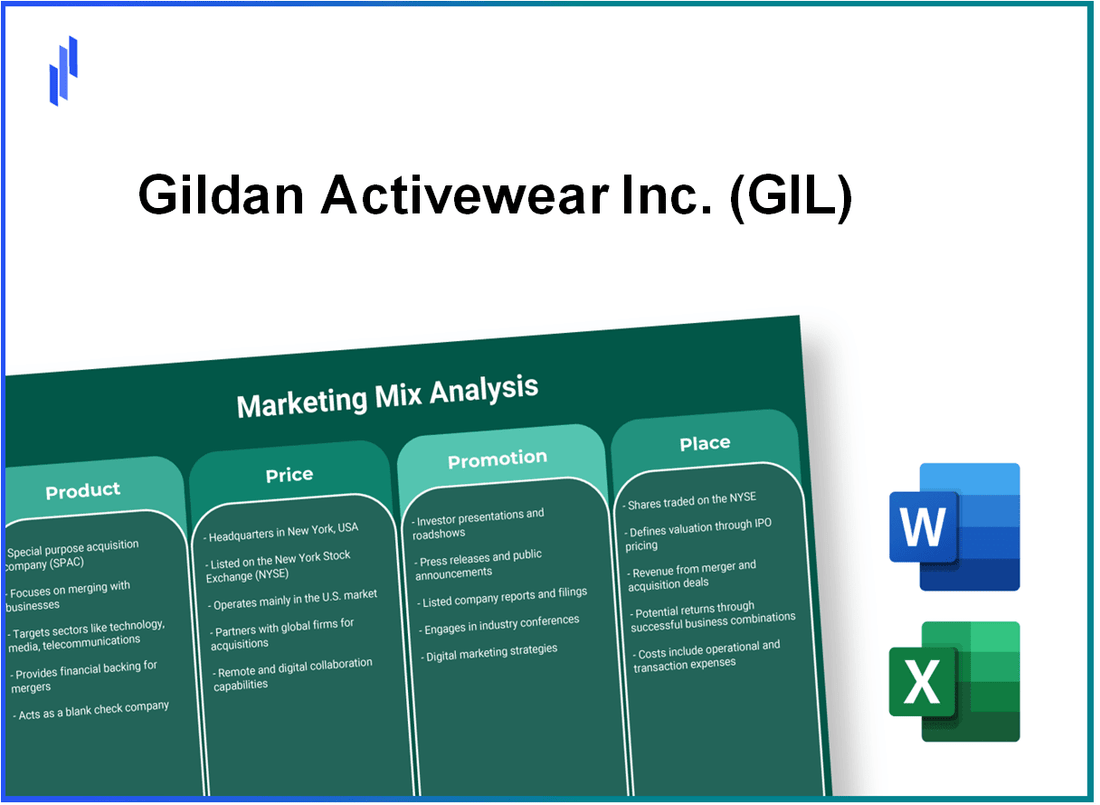 Marketing Mix Analysis of Gildan Activewear Inc. (GIL)