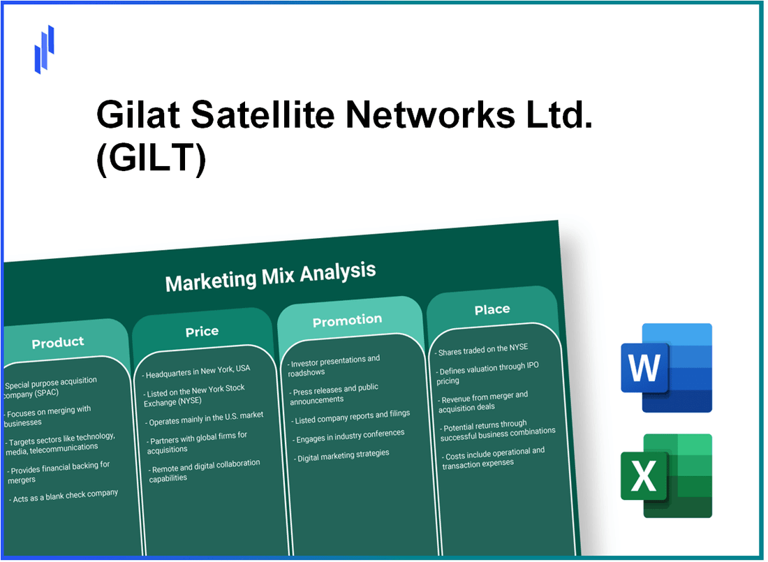 Marketing Mix Analysis of Gilat Satellite Networks Ltd. (GILT)