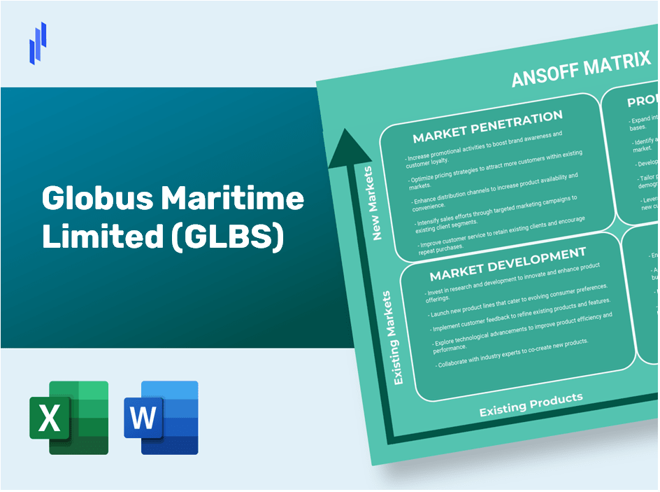 Globus Maritime Limited (GLBS)Ansoff Matrix