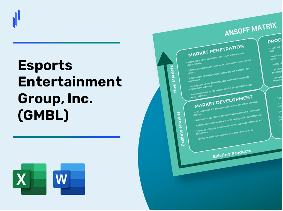 Esports Entertainment Group, Inc. (GMBL) ANSOFF Matrix