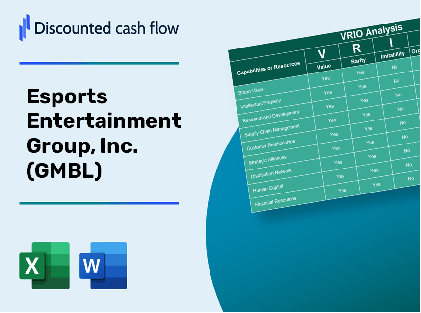 Esports Entertainment Group, Inc. (GMBL) VRIO Analysis