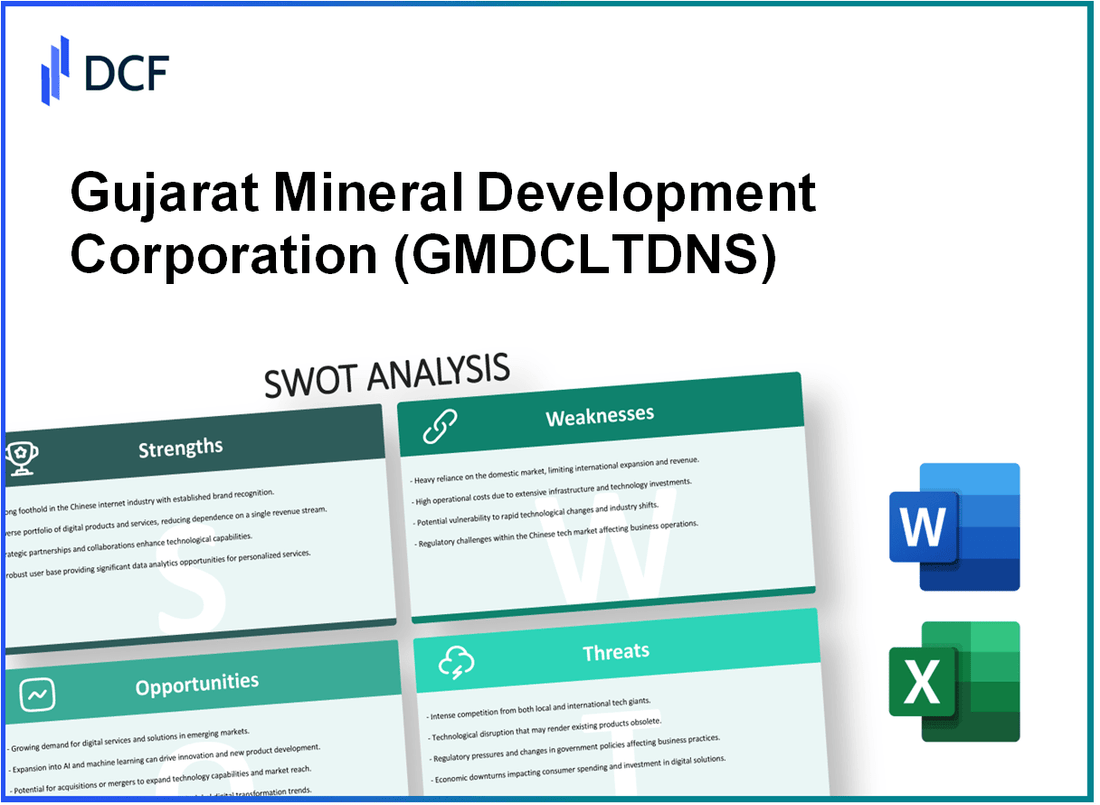 Gujarat Mineral Development Corporation Limited (GMDCLTD.NS): SWOT Analysis