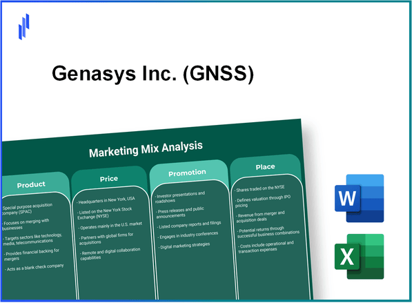 Marketing Mix Analysis of Genasys Inc. (GNSS)