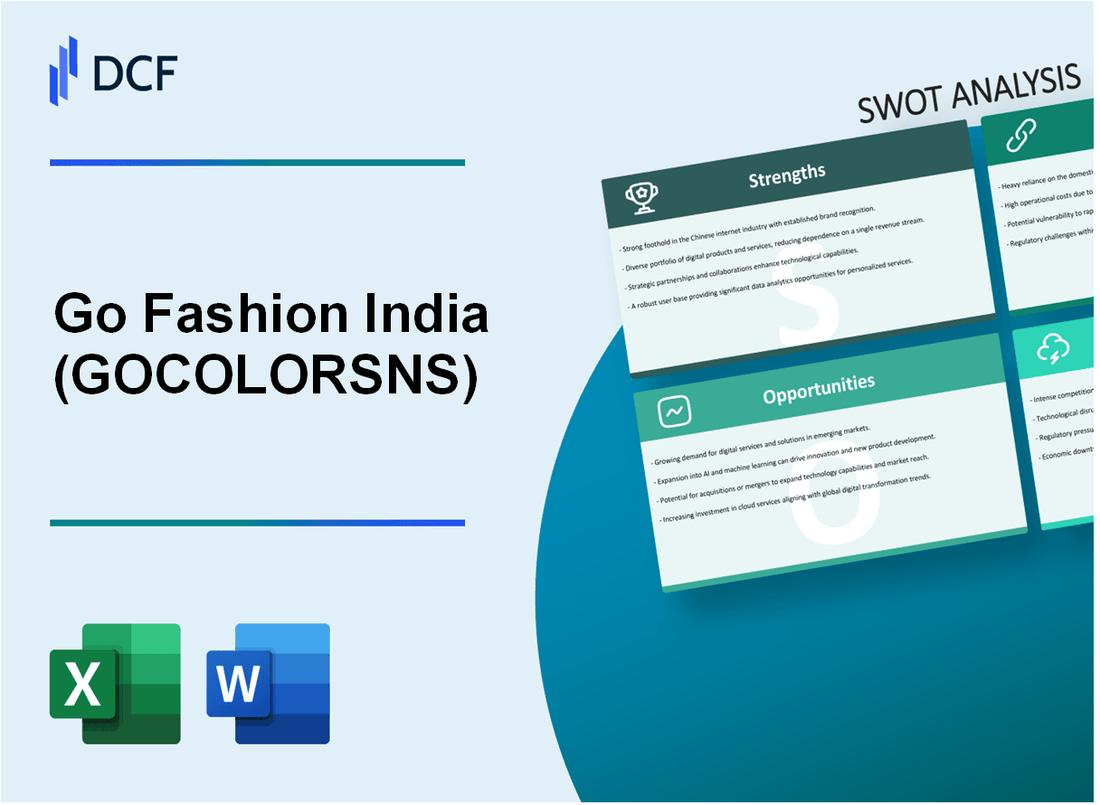 Go Fashion Limited (GOCOLORS.NS): SWOT Analysis