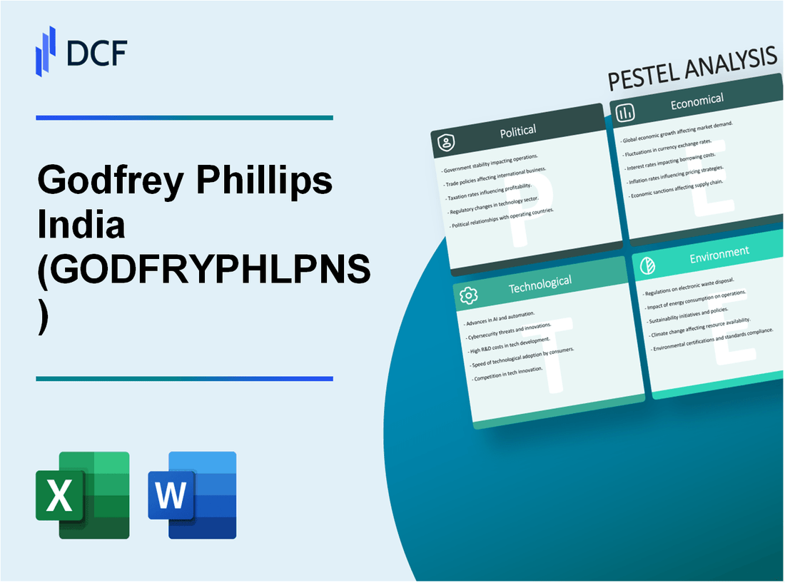 Godfrey Phillips India Limited (GODFRYPHLP.NS): PESTEL Analysis