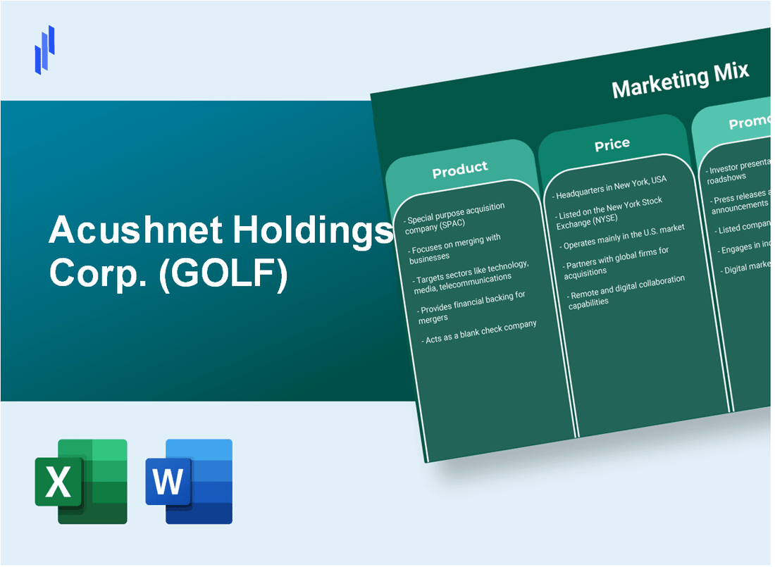 Marketing Mix Analysis of Acushnet Holdings Corp. (GOLF)