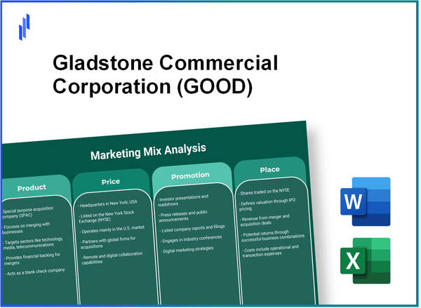 Marketing Mix Analysis of Gladstone Commercial Corporation (GOOD)