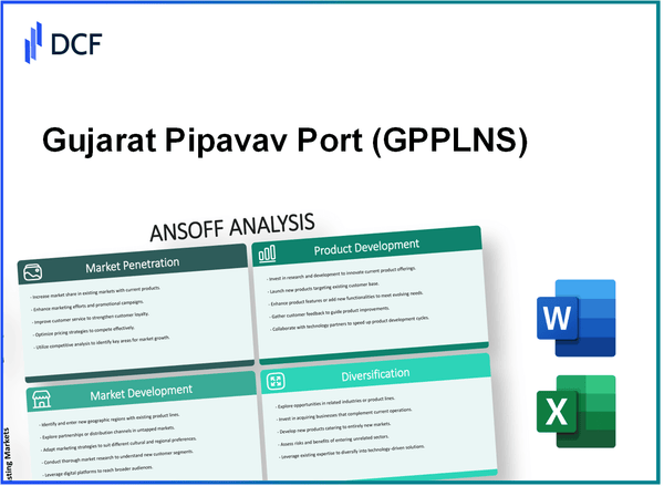 Gujarat Pipavav Port Limited (GPPL.NS): Ansoff Matrix