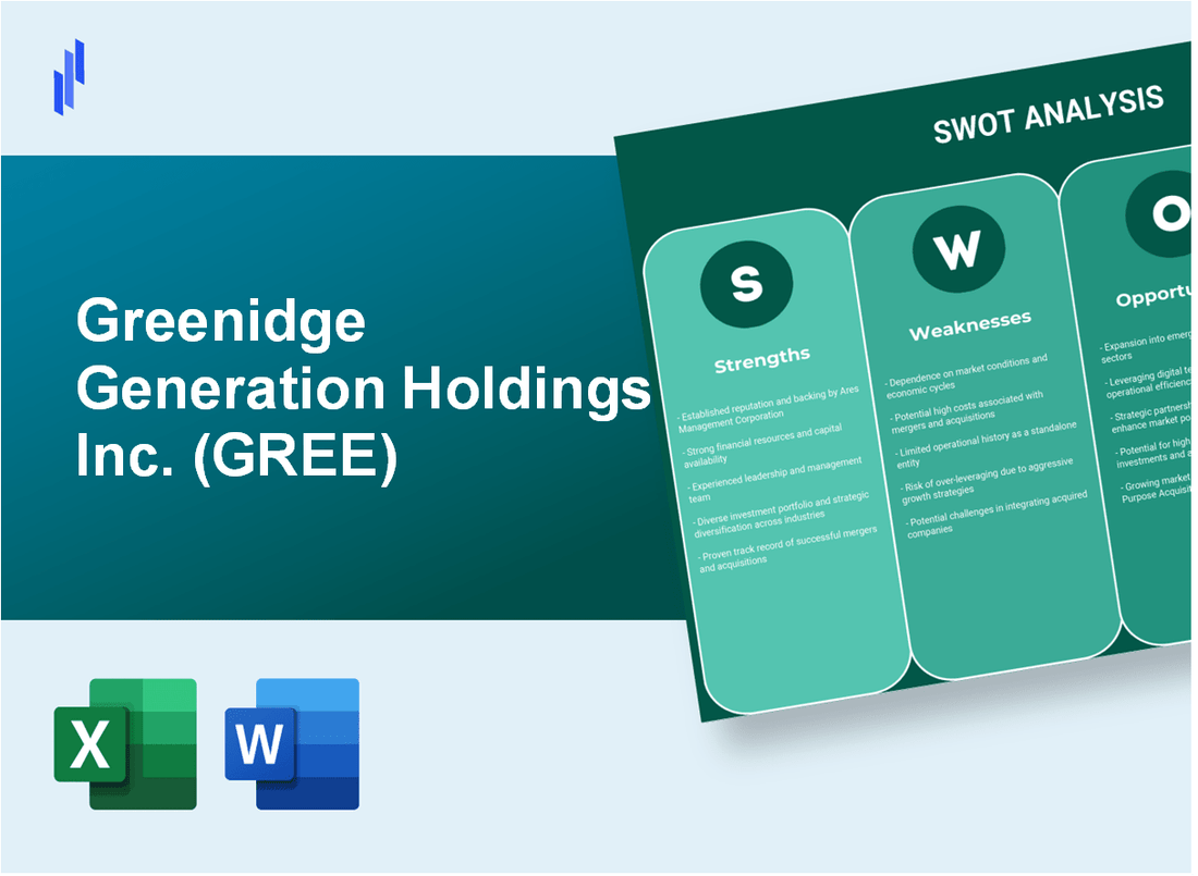 Greenidge Generation Holdings Inc. (GREE) SWOT Analysis